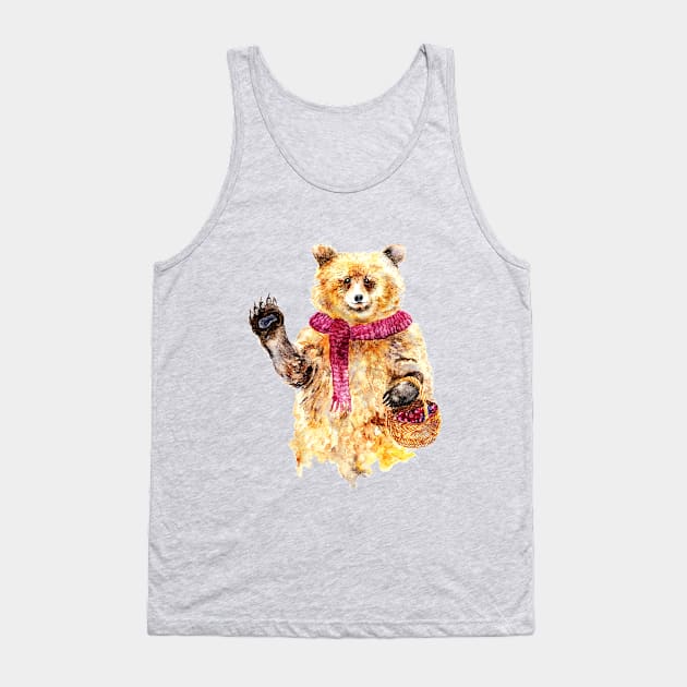 Bear Tank Top by annashell